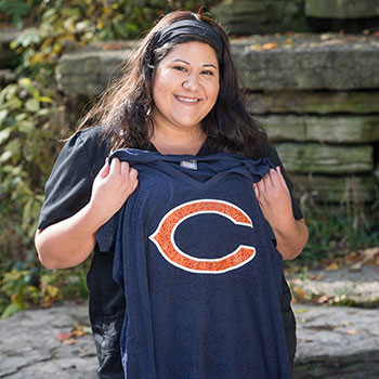 chicago bears maternity shirt